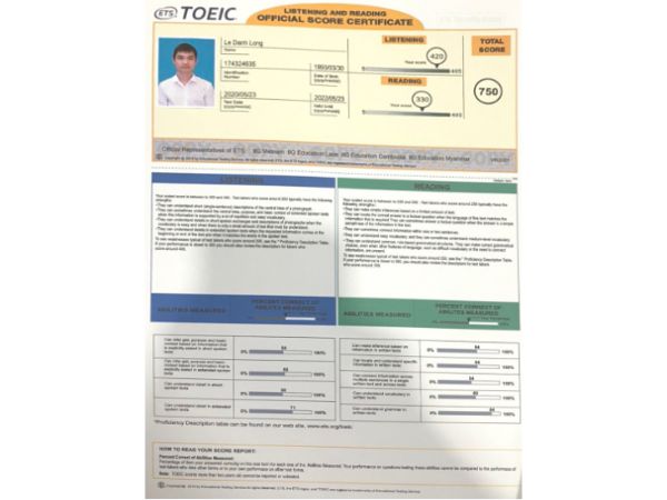 Làm Bằng Anh Văn Để Xin Việc, Du Học