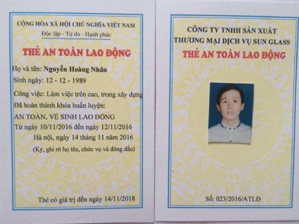Tại sao nên làm chứng chỉ an toàn lao động
