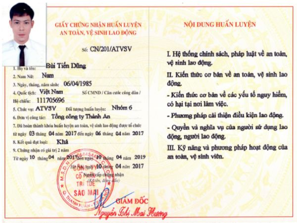 Quy trình làm chứng chỉ an toàn lao động tại Làm Bằng Thật 100
