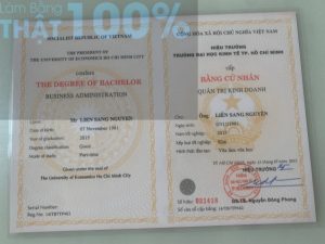 Trả Lời Câu Hỏi :"Có Nên Mua Bằng Đại Học Giả?" - Làm Bằng Thật 100