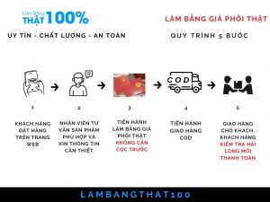 Làm Bằng Giả Phôi Thật Nhận Sau 3 Ngày Uy Tín Chất Lượng
