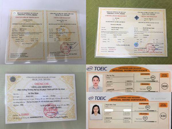Làm Chứng Chỉ Tiếng Anh Uy Tín Lấy Ngay Sau 3 Ngày