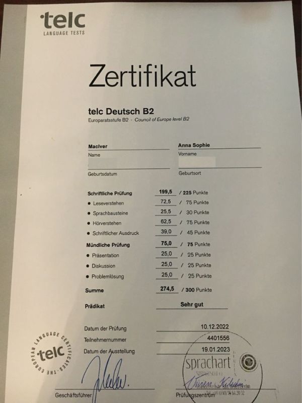 Làm Chứng Chỉ Tiếng Đức Từ A1 Đến C2 Giá Rẻ Chất Lượng