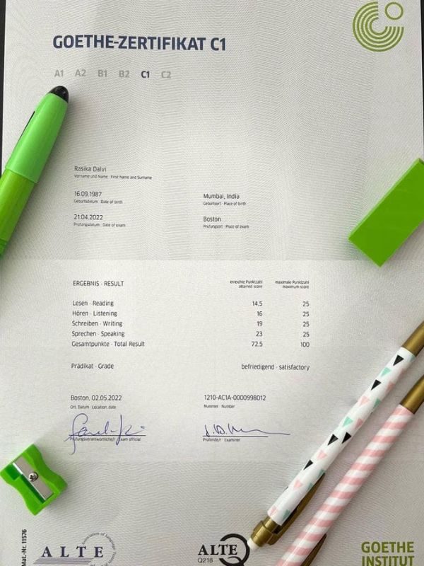 Làm Chứng Chỉ Tiếng Đức Từ A1 Đến C2 Giá Rẻ Chất Lượng