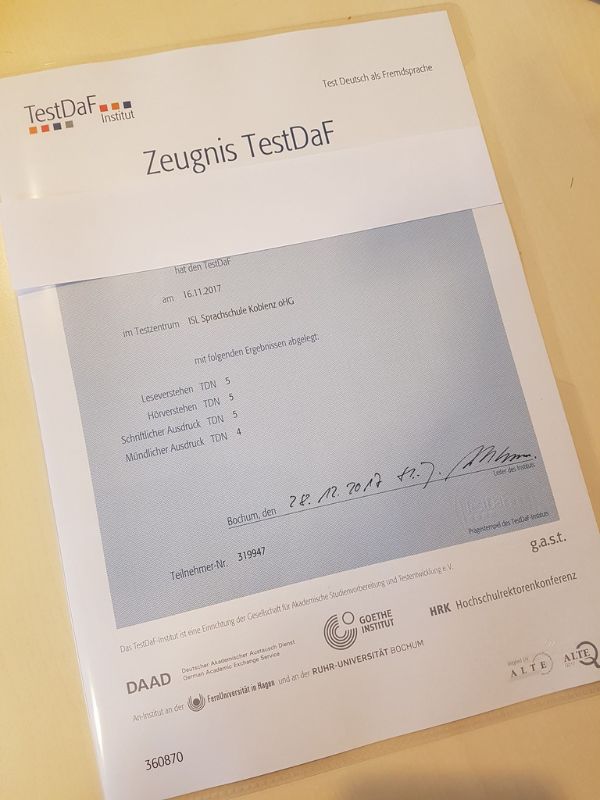 Làm Chứng Chỉ Tiếng Đức Từ A1 Đến C2 Giá Rẻ Chất Lượng