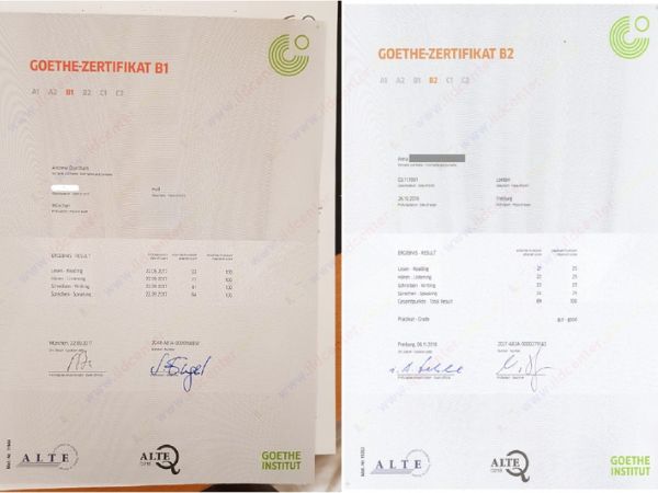 Làm Chứng Chỉ Tiếng Đức Từ A1 Đến C2 Giá Rẻ Chất Lượng