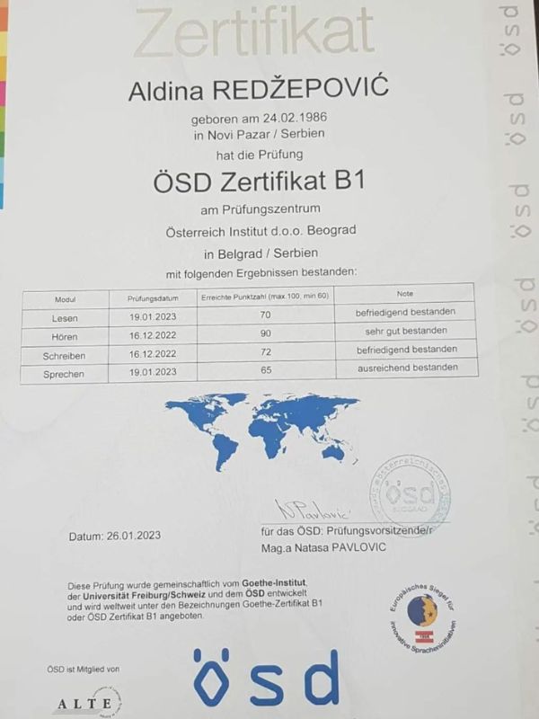 Làm Chứng Chỉ Tiếng Đức Từ A1 Đến C2 Giá Rẻ Chất Lượng