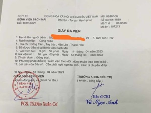 Làm Giấy Bệnh Viện Giả Chất Lượng Chỉ Từ 500 Ngàn