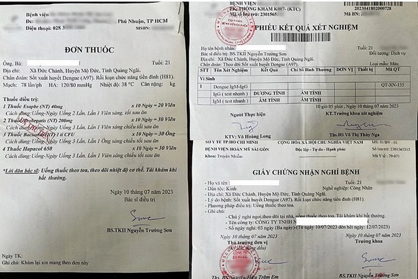 Làm Giấy Bệnh Viện Giả Chất Lượng Chỉ Từ 500 Ngàn