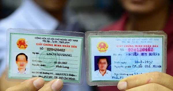 Chứng minh nhân dân (CMND) 9 số